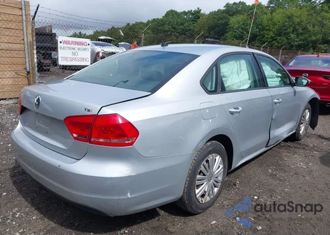 2014 Volkswagen Passat 1.8T S from USA, damaged, VIN 1VWAT7A34EC110632